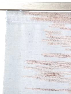 Flächenvorhang, Rost -Teppichwelt Verkauf Tara Gardine Flaechenvorhang Rot Rost 60x245 lup1