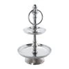 Etagere, Silber -Teppichwelt Verkauf TeaTime Etagere Silber 15x15x23 per