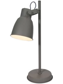 Tischleuchte, Sand Grey -Teppichwelt Verkauf Timelessi Tischleuchte Grau SandGrey 16x28x46 per1