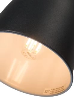 Tischleuchte, Sand Black -Teppichwelt Verkauf Timelessi Tischleuchte Schwarz SandBlack 16x28x46 lup1