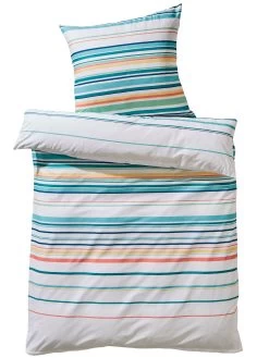 Renforcé-Bettwäsche, Türkis 6 Renforcé-Bettwäsche, Türkis -Teppichwelt Verkauf Tivi Bettwaesche Blau Tuerkis 135x200 pla