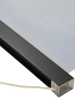 Leinwandbild, Weiss -Teppichwelt Verkauf UeberdenWolken Leinwandbild Weiss 60x90 lup1