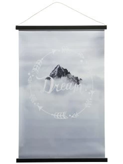 Leinwandbild, Weiss -Teppichwelt Verkauf UeberdenWolken Leinwandbild Weiss 60x90 pla