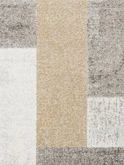 Moderner Teppich, Gold -Teppichwelt Verkauf UrbanMaze DesignerTeppich Gelb Gold lup