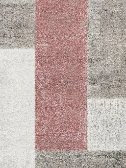 Moderner Teppich, Berry -Teppichwelt Verkauf UrbanMaze DesignerTeppich Rot Berry lup