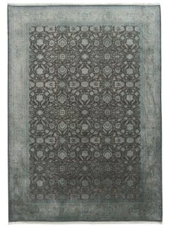 Vintage-Teppich, Green-Blue -Teppichwelt Verkauf Valdiva VintageTeppich Gruen GreenBlue 200x290 pla