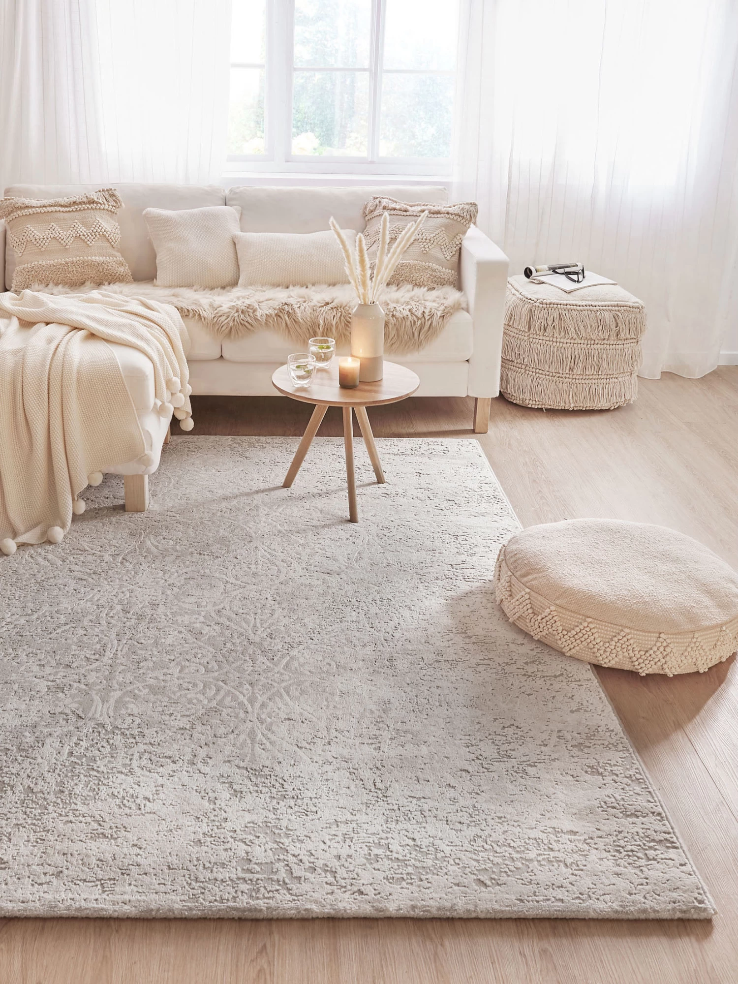 Vintage-Teppich, Ivory 3 Vintage-Teppich, Ivory