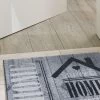 Sauberlaufmatte, Home Sweet Grey -Teppichwelt Verkauf VintageWood Sauberlaufmatte Grau HomeSweetGrey 66x100 mil