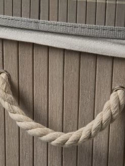 Korb, Hellgrau 11 Korb, Hellgrau -Teppichwelt Verkauf WaescheboxBen Korb Hellgrau 30x40x60 lup1