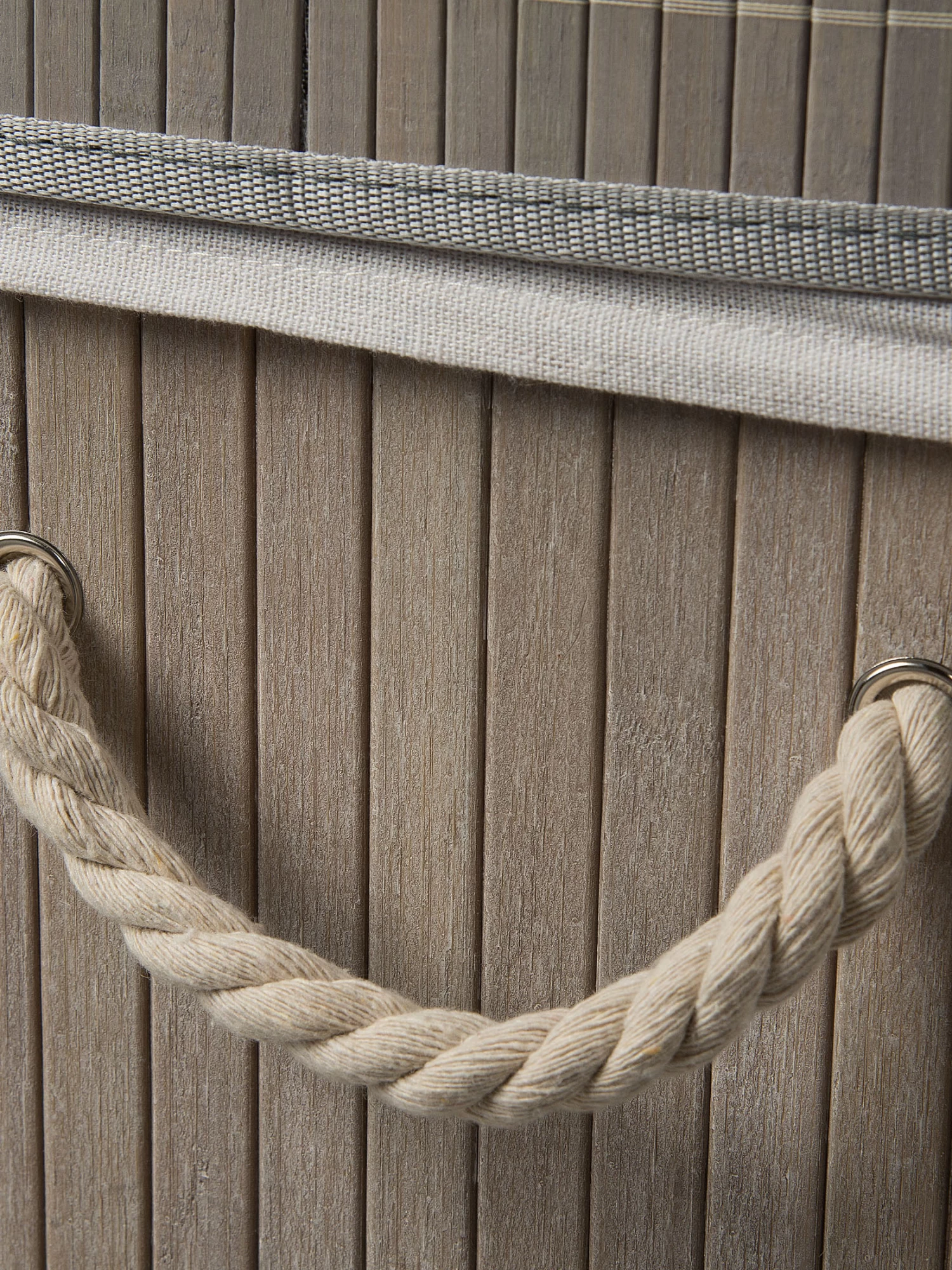 Korb, Hellgrau 7 Korb, Hellgrau – Bild 5