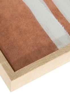 Leinwand Druck, Ocker -Teppichwelt Verkauf Wesala Druckgerahmt Terracotta Ocker 30x40 lup2
