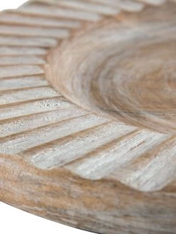 Deko-Tablett, Weiss -Teppichwelt Verkauf WhiteDina DekoTablett Braun Weiss 25x25 lup