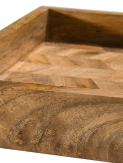 Deko-Tablett, Braun 9 Deko-Tablett, Braun -Teppichwelt Verkauf WoodenMosaik DekoTablett Braun 28x38x5 lup