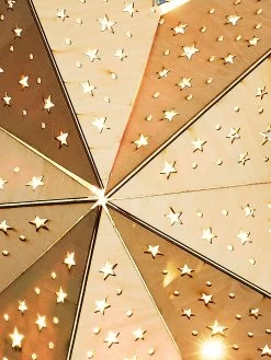 Hänger, Beige -Teppichwelt Verkauf Woodstar Weihnachtsdekoration Beige lup