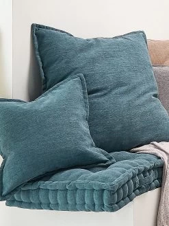 Kissen, Forest -Teppichwelt Verkauf Yanni Kissen Blau Forest mil