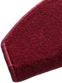 Stufenmatte, Rubin -Teppichwelt Verkauf York Stufenmatte Dunkelrot Rubin20 28x65 lup